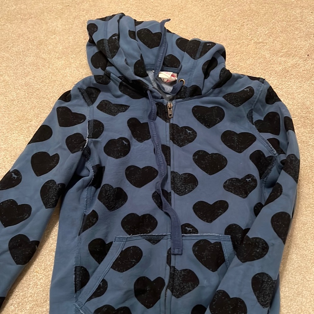 Victoria’s Secret PINK hooded zip up jacket